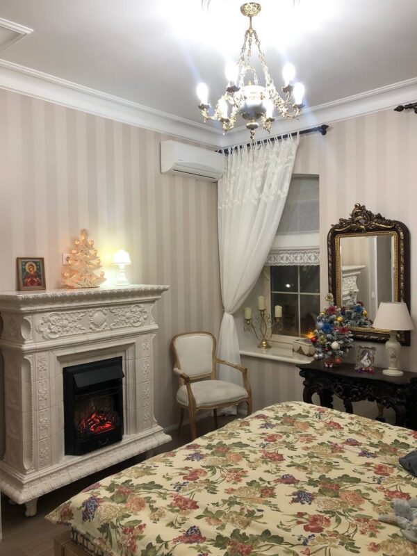Каминный портал «Cerulean», фото 5 - Изразцовые камины, изразцы ручной работы на заказ, Санкт-Петербург