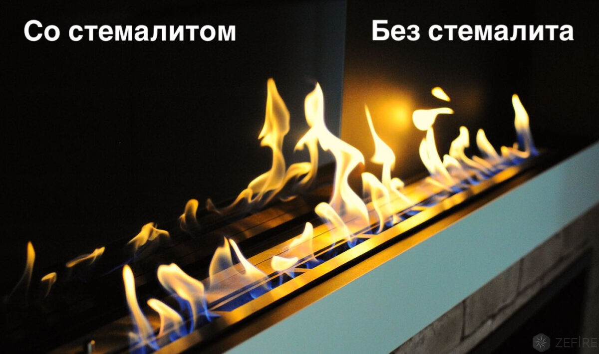 Биокамин Constant 900 черный со стемалитом, фото 3 - Биокамины и электрокамины, на заказ, Санкт-Петербург